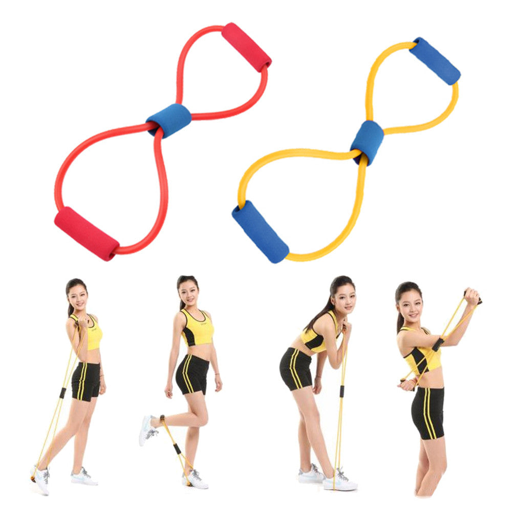 1Pc Resistance Bands Band Sport Elastico Para Exercicios Yoga Pilates Abs Exercise Stretch Fitness Equipment Tube Workout Bands