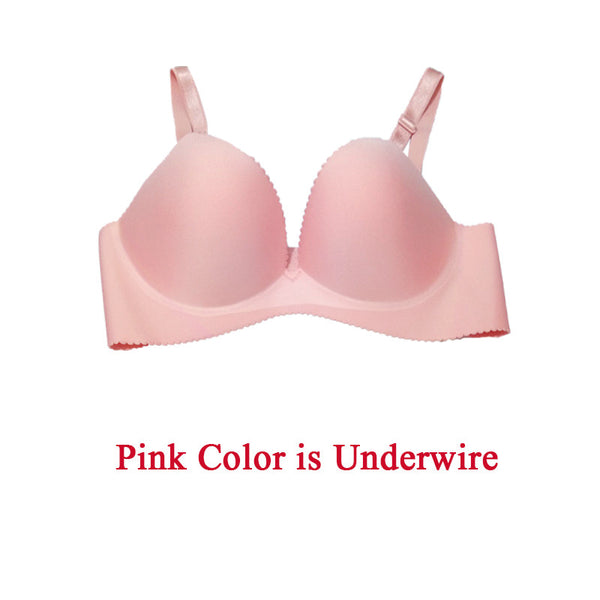 New Sexy Seamless Bra Gather Adjustable Women Bra Seamless Underwear Push Up Bra Brand Support Wholesale 2016