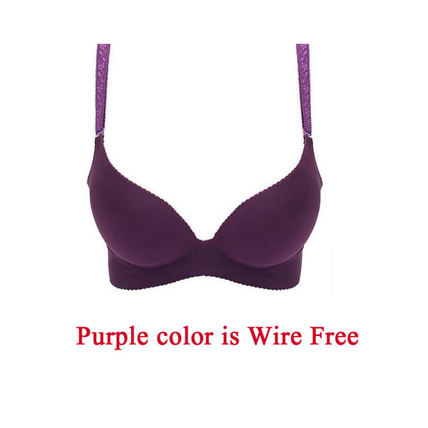 New Sexy Seamless Bra Gather Adjustable Women Bra Seamless Underwear Push Up Bra Support Wholesale Free Shipping