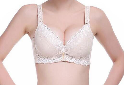 Female Underwear small breast Push Up Bra minimizer deep vs 5cm thick Padded brassiere lace bras for women pushup bra