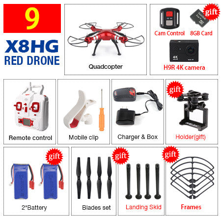 RC Drone with 4K 1080P Camera HD