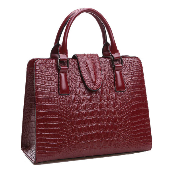 2017 OGRAFF High Quality Crocodile Pattern Women Messenger Handbags
