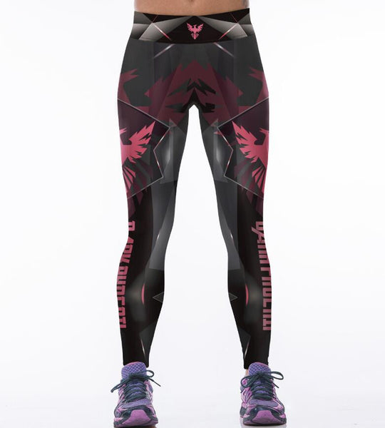 Harley Quinn BATMAN Gym Leggings Yoga Pant Women's Sport Leggings Tight Elastic Workout Fitness Leggings Running Sport Trousers