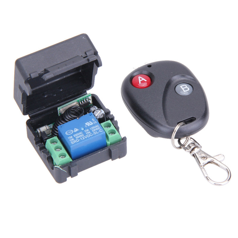 New Universal Wireless Remote Control Switch DC12V 10A 433MHz Telecomando Transmitter with Receiver 433mhz remote control