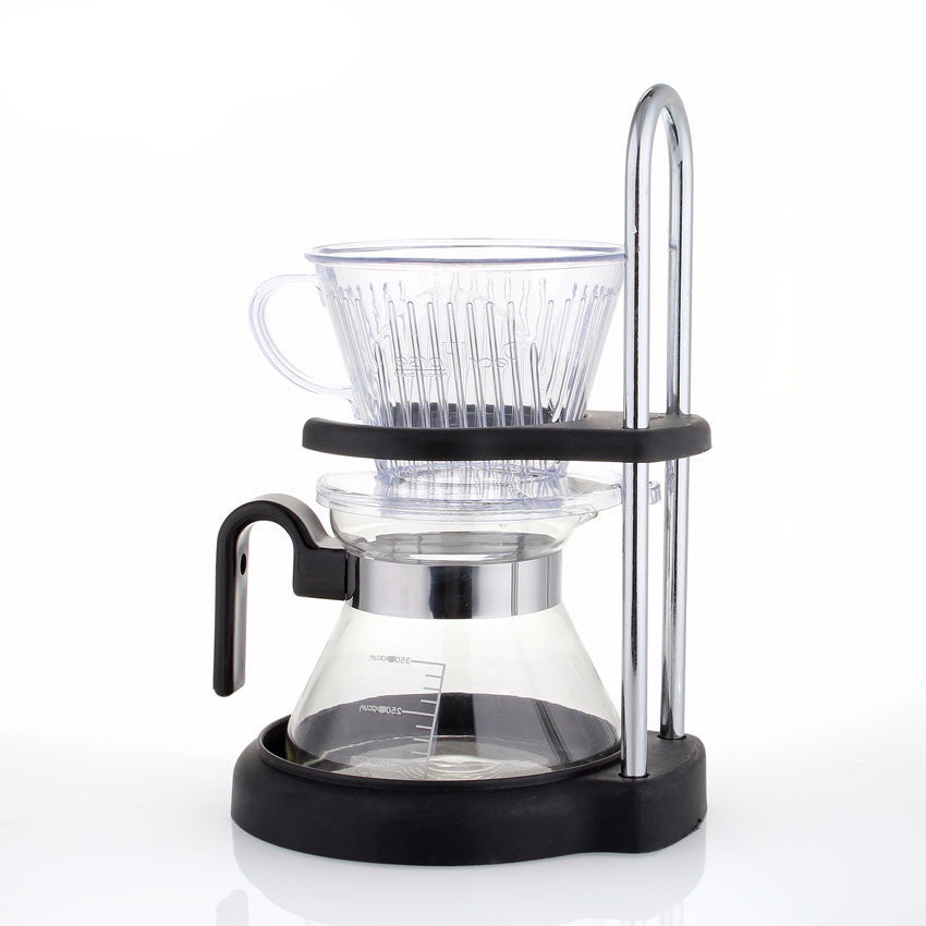 Drip Doffee Maker Combination Set ( DripCcups+Tea Pot+s/s Rack) Free Shipping