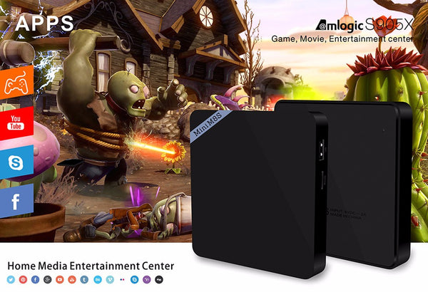 Smart TV Box 4K Amlogic S905X Quad Core Android