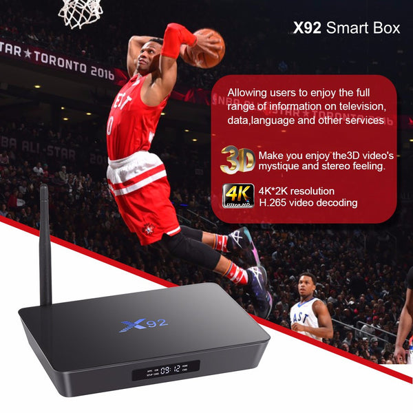 Android 6.0 Smart TV Box 3D
