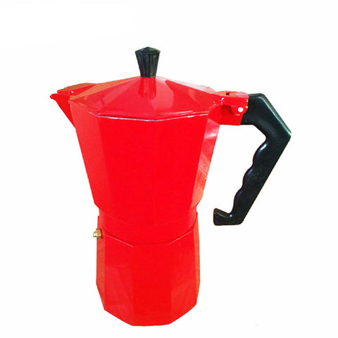 3 Colors Italian Stove Top/Moka Espresso Coffee Maker/Percolator Pot Tool 9 Cup