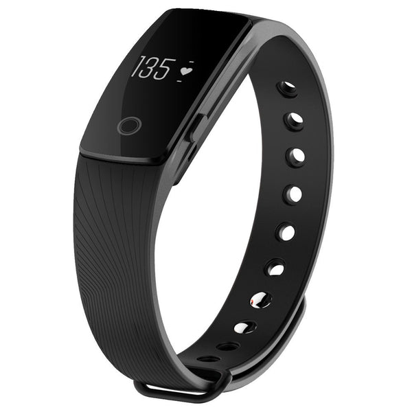 Bluetooth Heart Rate Monitor Smart Band Black
