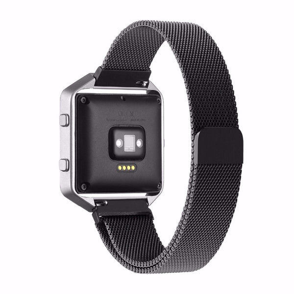 Fitbit Blaze Milanese Magnetic Loop Stainless Steel Wristwatch Strap